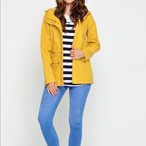 Only Yellow Raincoat Flash Sales, 60 